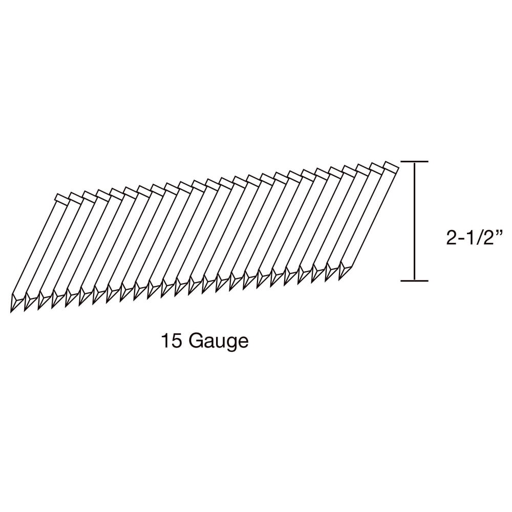 Grip-Rite 2 in. x 0.092 in. 15° Wire Ring Shank Framing Nails 1,200 per Box  GRC6R92HG1 - The Home Depot